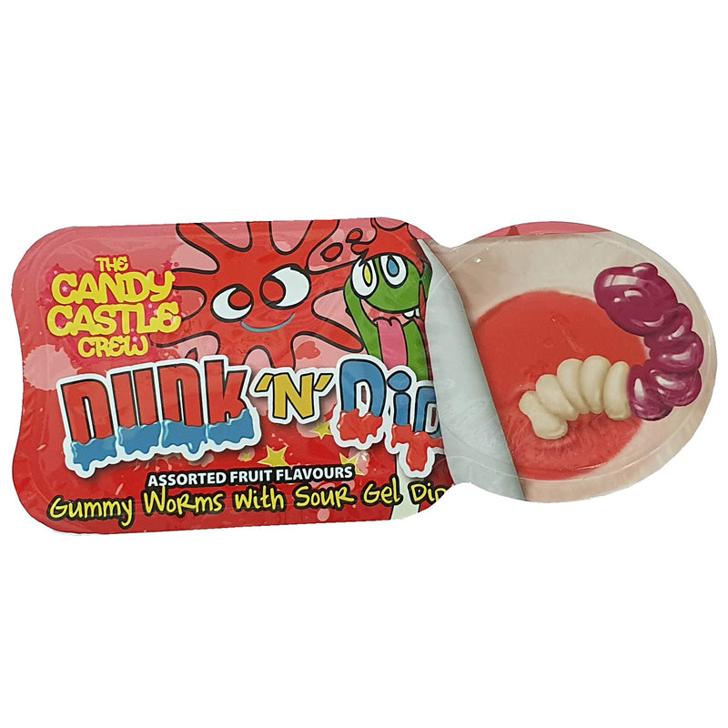 Candy Castle Dunk N Dip Worms & Sour Gel 2