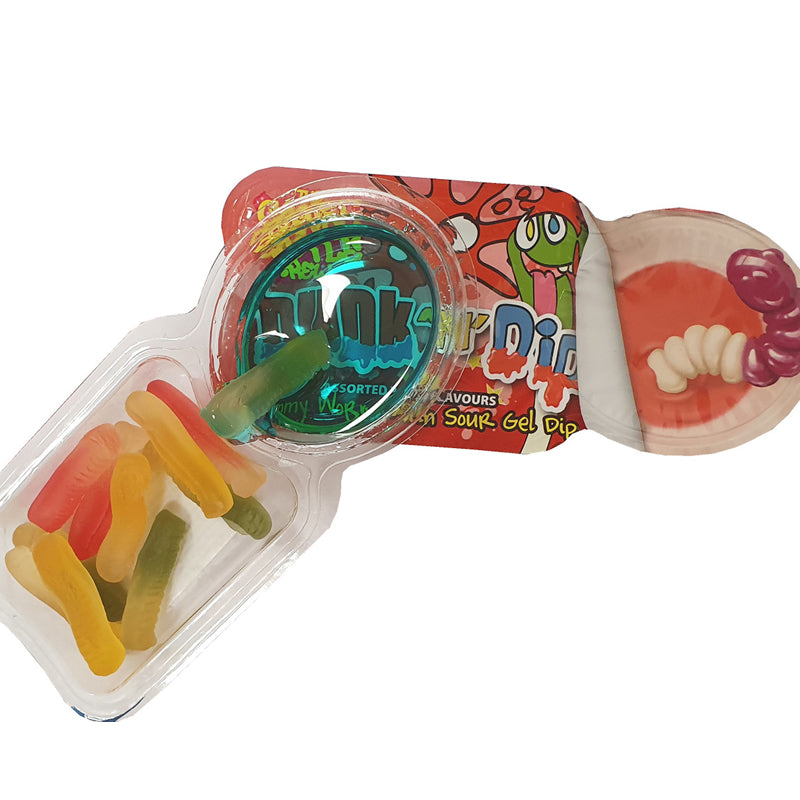 Candy Castle Dunk N Dip Worms & Sour Gel 3