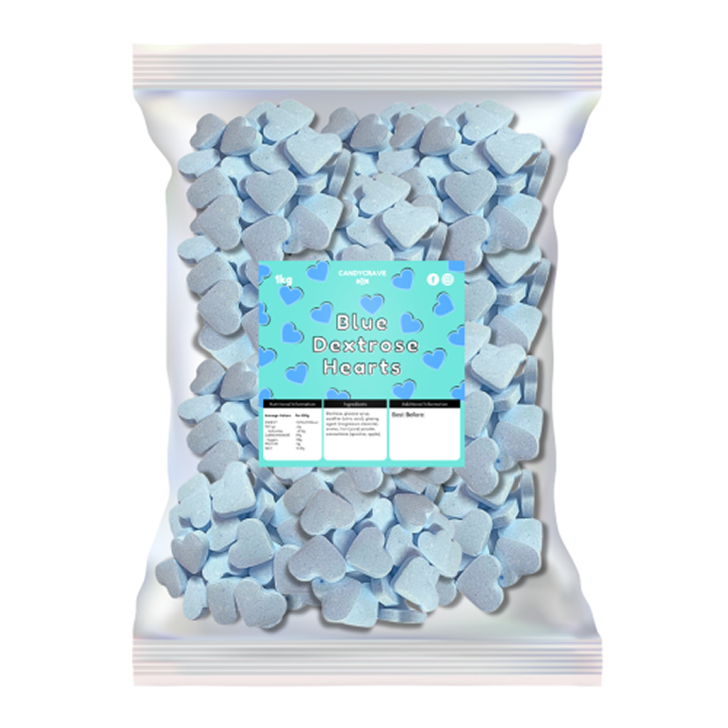Crunchy Blue Hearts