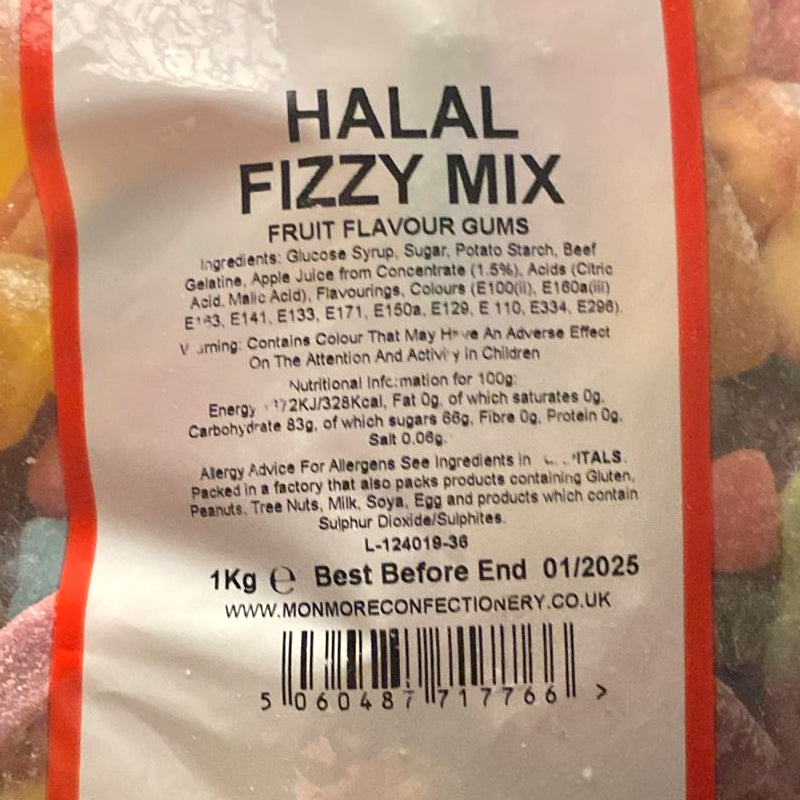 Fizzy Mix Halal