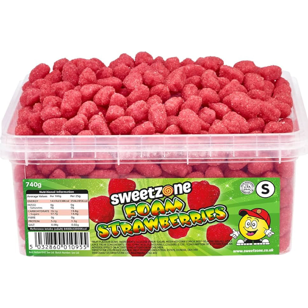 Sweetzone Fizzy Foam Strawberries