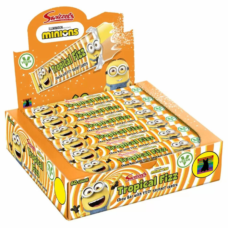 Minions Tropical Fizz Chew Bars