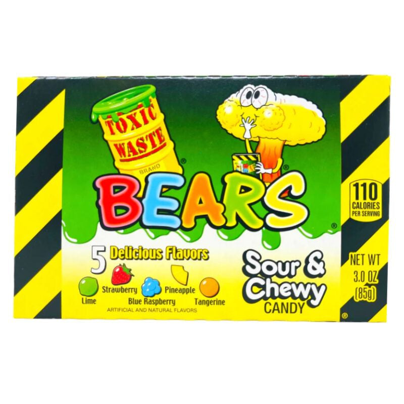 Toxic Waste Sour & Chewy Bears 1