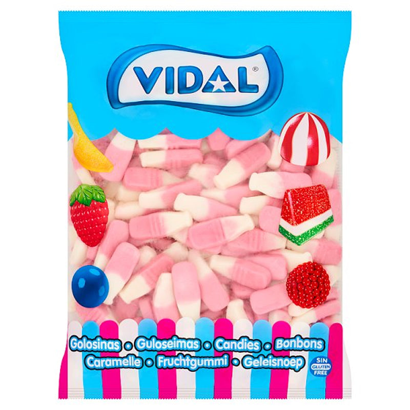 Strawberry Milkshake Bottles