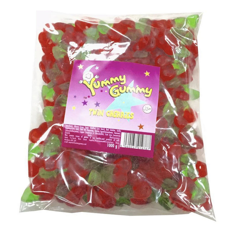 Yummy Gummy Twin Cherries