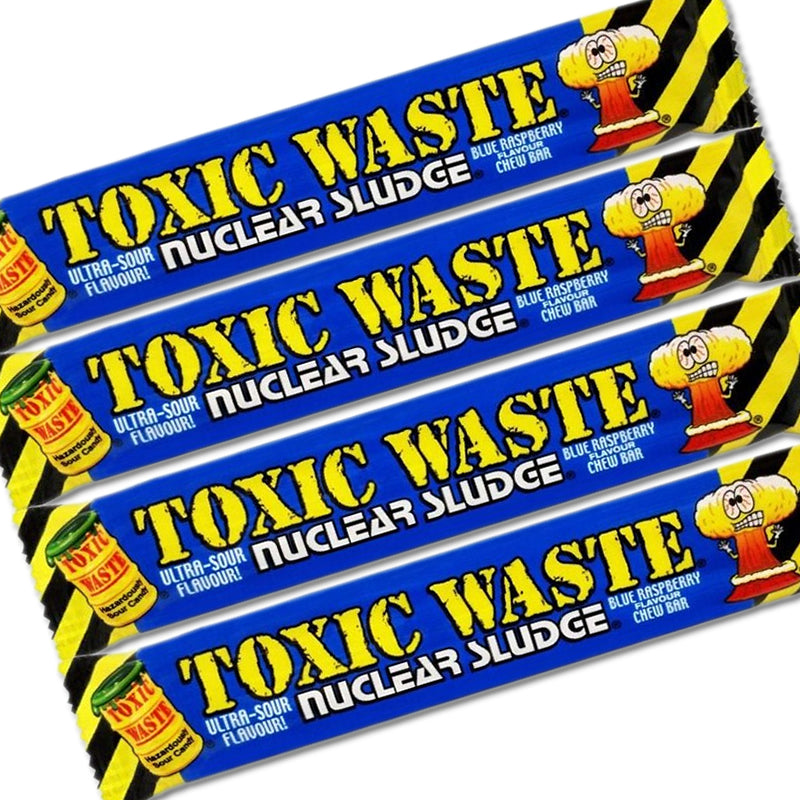 Toxic Waste Nuclear Sludge Bars Blue Raspberry 2