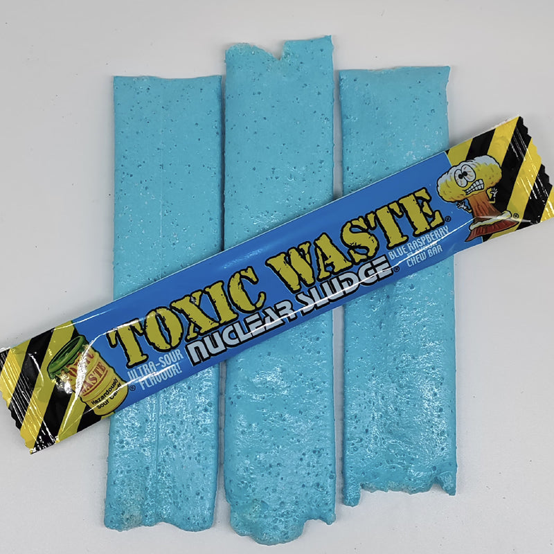 Toxic Waste Nuclear Sludge Bars Blue Raspberry 3